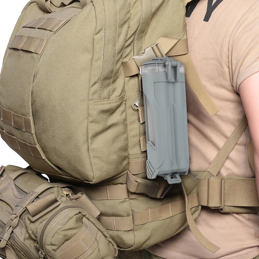 Battery Carry Case Waterproof Outdoor Magazine Pouch Dustproof Double Hole for CR123/AAA/AA Portable Hunting MOLLE Equipment
Battery Carry Case Waterproof Outdoor Magazine Pouch Dustproof Double Hole for CR123/AAA/AA Portable Hunting MOLLE Equipment