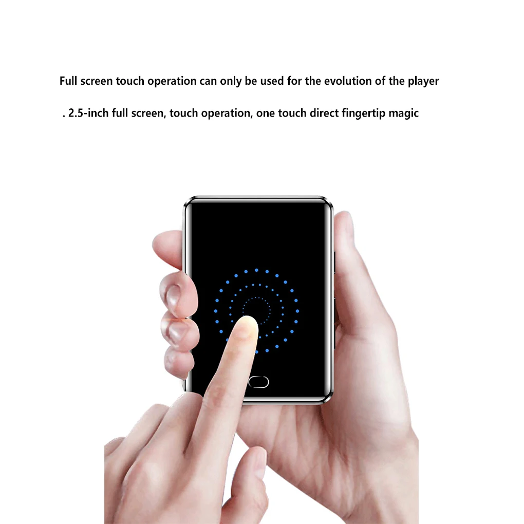 Audio Player with Touch Full-Screen Function Multi-functional 2 5 Professional Smart Players Universal Voice Recorder
Audio Player with Touch Full-Screen Function Multi-functional 2 5 Professional Smart Players Universal Voice Recorder