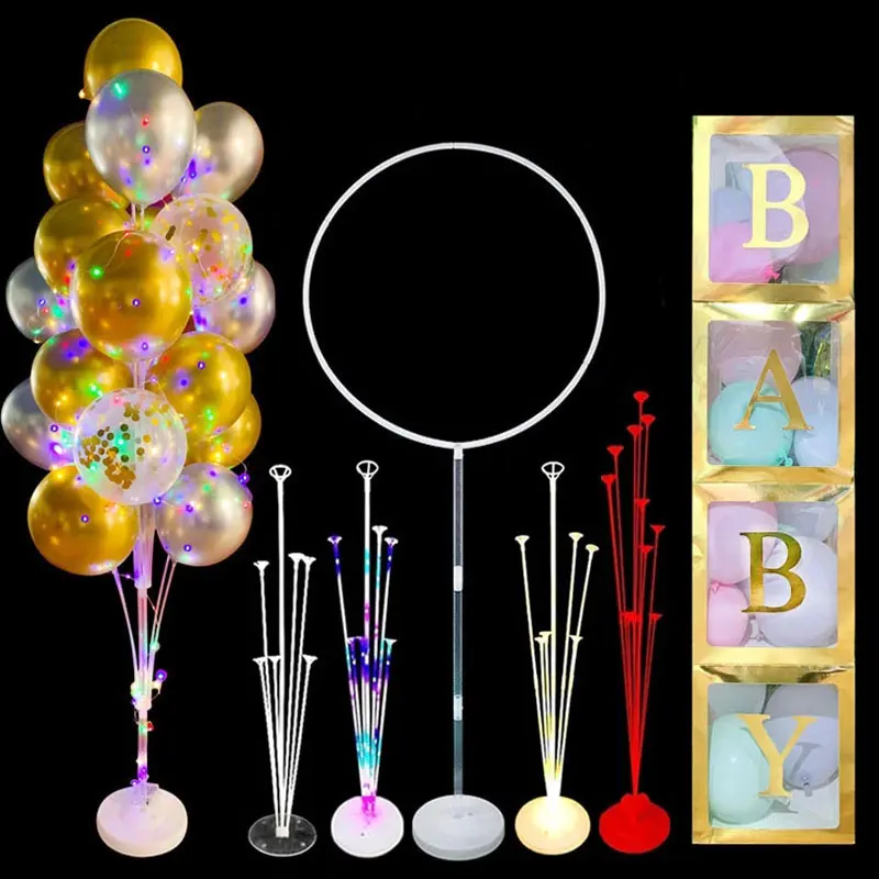 1/2Set Latex Balloon Holder Balloon Stand Column Ballons Accessories Baby Shower Kids Birthday Party Wedding Decoration Supplies
1/2Set Latex Balloon Holder Balloon Stand Column Ballons Accessories Baby Shower Kids Birthday Party Wedding Decoration Supplies