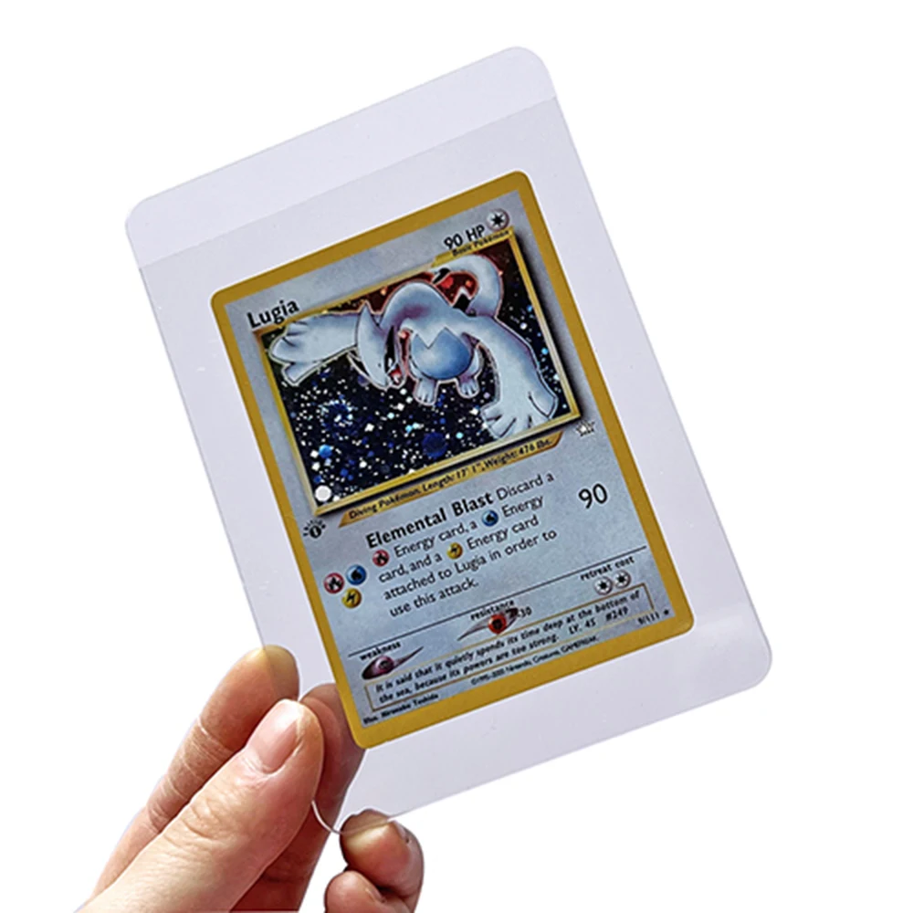 50ct Semi Rigid Card Holder -Trading Card Protector Compatible with MTG, YGO, Football Sport Cards Sleeves Toploaders Protector
50ct Semi Rigid Card Holder -Trading Card Protector Compatible with MTG, YGO, Football Sport Cards Sleeves Toploaders Protector