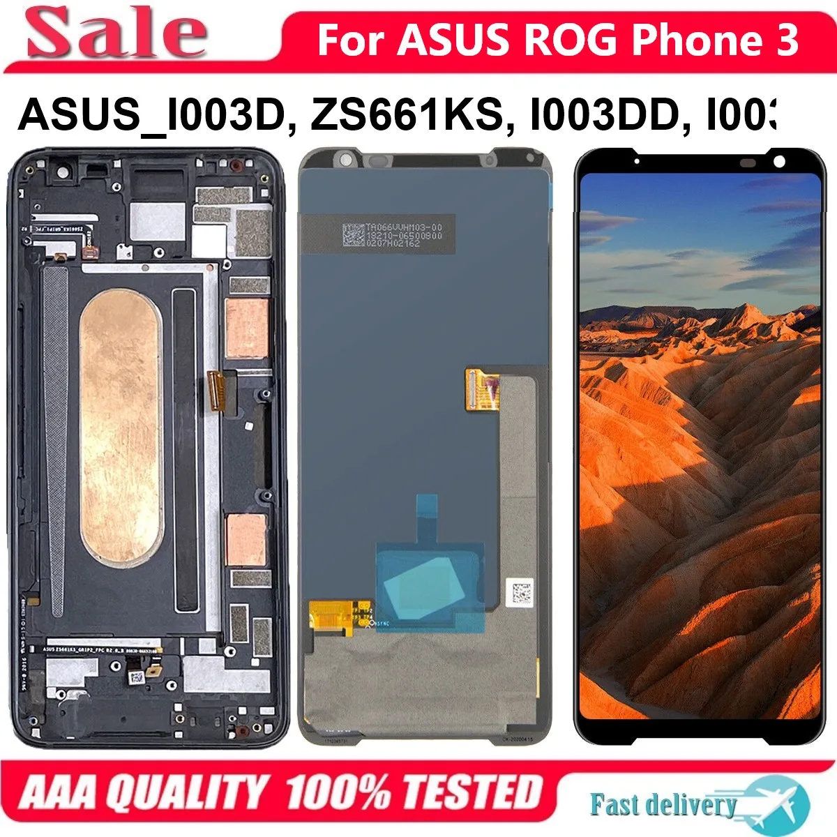 Оригинальный AMOLED-дисплей для Asus ROG Phone 3 Phone3 ZS661KS, ЖК-дисплей, сенсорный экран, дигитайзер для ROG Phone 3 Strix ASUS _ I003DD LCD
Оригинальный AMOLED-дисплей для Asus ROG Phone 3 Phone3 ZS661KS, ЖК-дисплей, сенсорный экран, дигитайзер для ROG Phone 3 Strix ASUS _ I003DD LCD