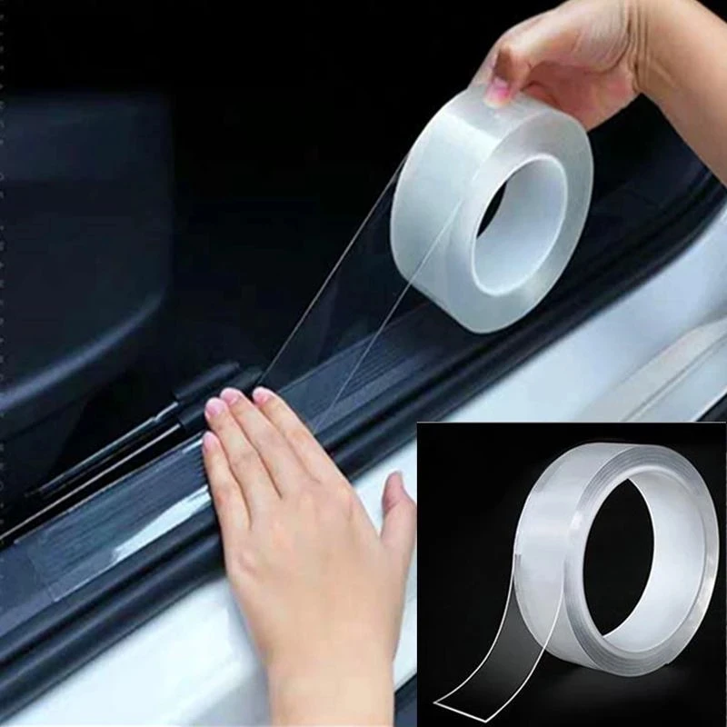 Universal Car Anti-collision Strip Nano Tape Scratchproof Car Threshold Transparent Film Door Edge Rim Protective Car Stickers
Universal Car Anti-collision Strip Nano Tape Scratchproof Car Threshold Transparent Film Door Edge Rim Protective Car Stickers