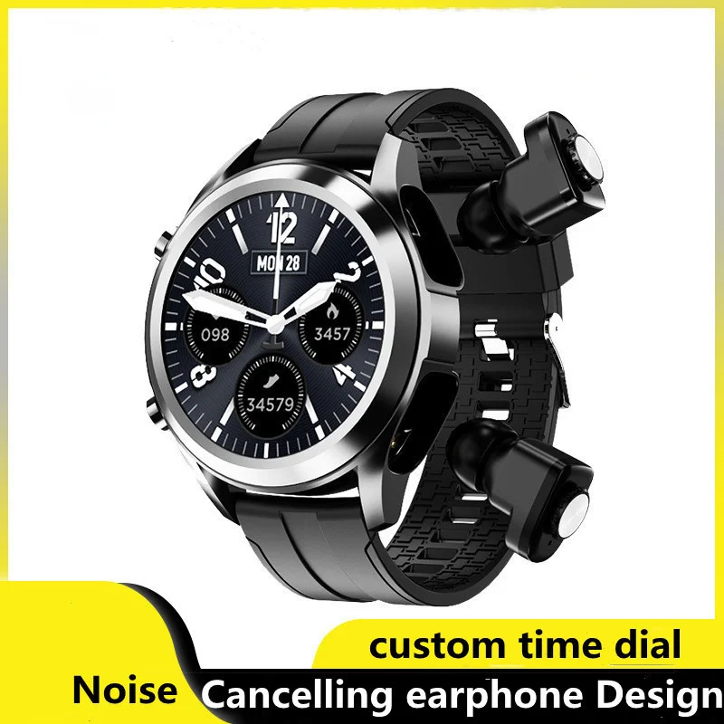 2022 Xiaomi Smart Watch Earphone 2 In 1 IP67 Waterproof Bluetooth 5.0 Business Sports D18 Men's Smart Watch For Android Phone
2022 Xiaomi Smart Watch Earphone 2 In 1 IP67 Waterproof Bluetooth 5.0 Business Sports D18 Men's Smart Watch For Android Phone