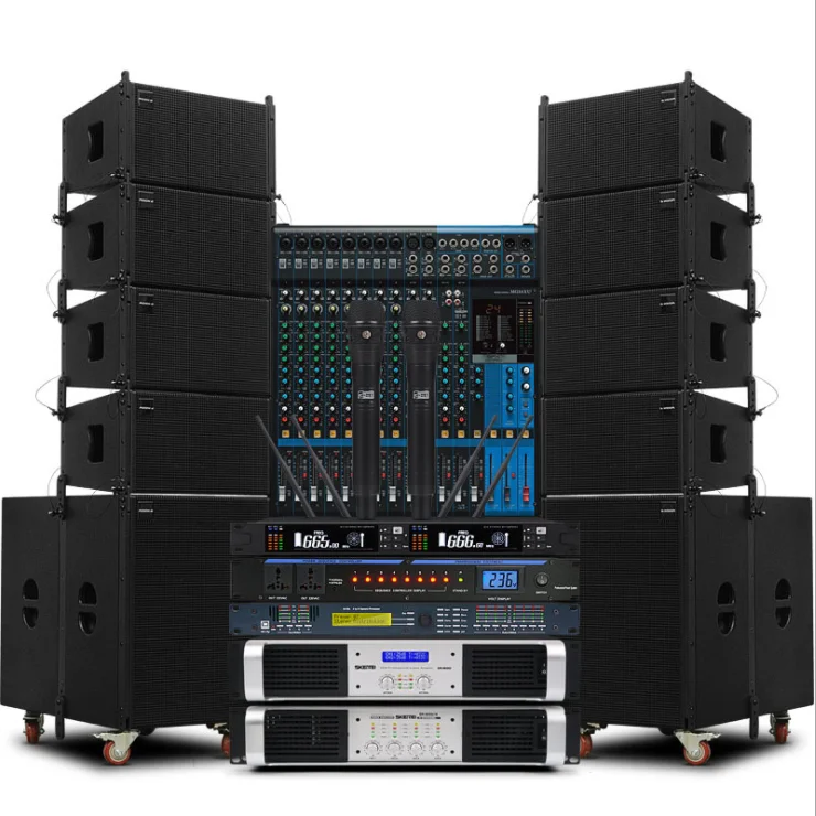 complete set passive line array powered pa speakers and 18 inch bass with amplifier for stage prefomance powered speaker
complete set passive line array powered pa speakers and 18 inch bass with amplifier for stage prefomance powered speaker