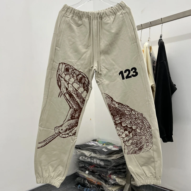 New Snake Print RRR123 Sweatpants Men Women Drawstring Jogger Trousers Elastic Waist Pants y2k
New Snake Print RRR123 Sweatpants Men Women Drawstring Jogger Trousers Elastic Waist Pants y2k
