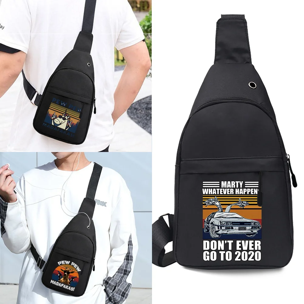 Portable Chest Bags for Men Women Outdoor Sports with USB Shoulder Cross Body Organizer Poch Case Pew Print Purses New Handbags
Portable Chest Bags for Men Women Outdoor Sports with USB Shoulder Cross Body Organizer Poch Case Pew Print Purses New Handbags