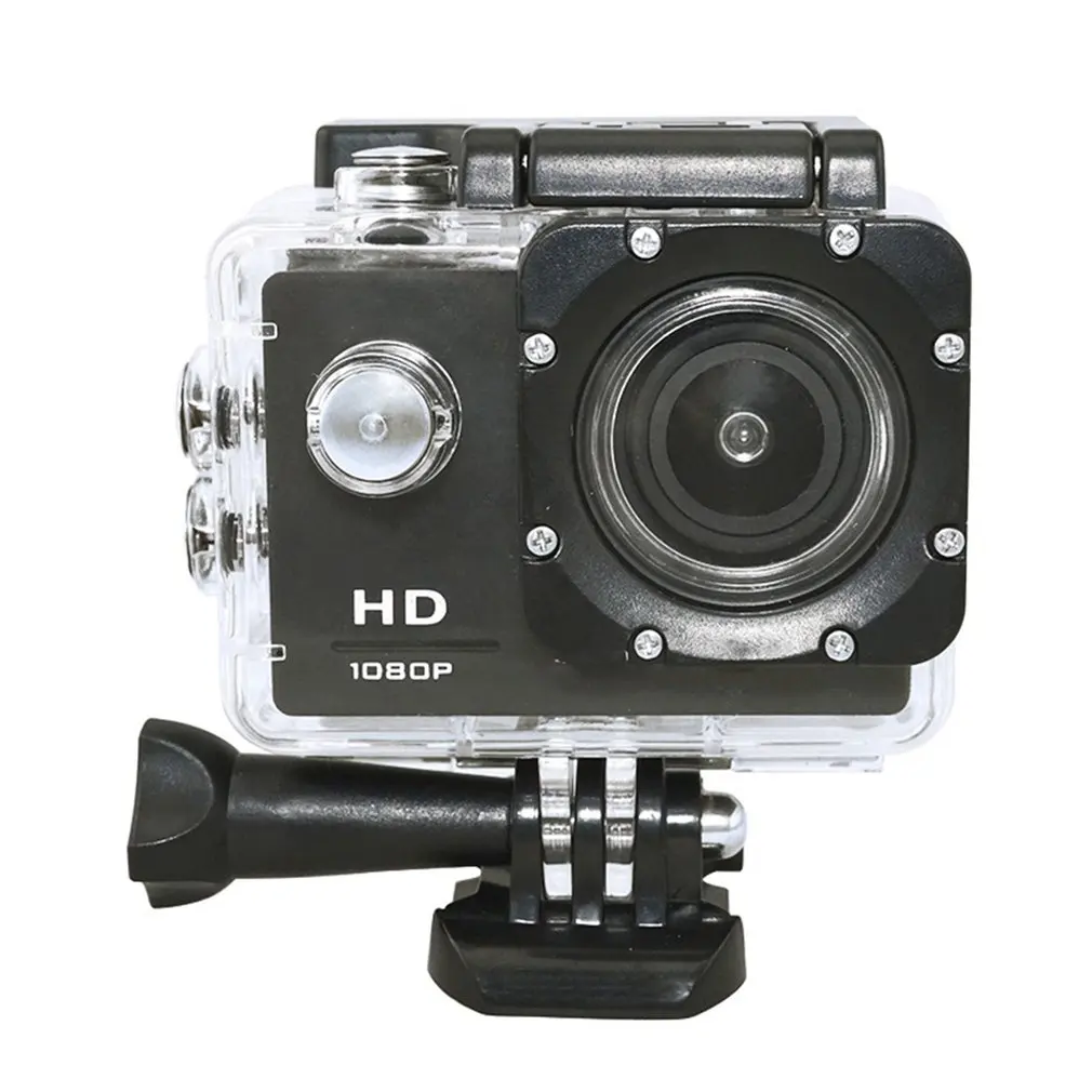 

HD 1080P Camera Plastic 30M Waterproof Diving Pro Sport Outdoor Mini DV Recording Video Camera Bike Helmet Car Cam Dvr Camcorder