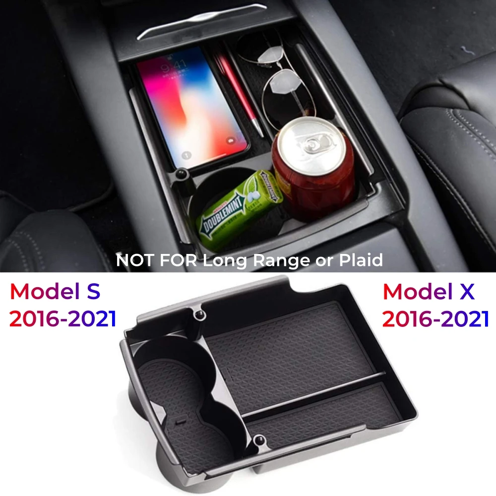 For Tesla Model S X Center Console Organizer Armrest Storage Box Cup Holder 2016-2021 NOT FOR Long Range or Plaid
For Tesla Model S X Center Console Organizer Armrest Storage Box Cup Holder 2016-2021 NOT FOR Long Range or Plaid