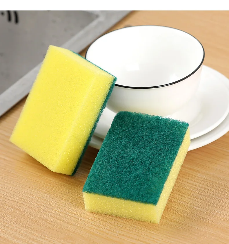 Sponge Cleaning Brush Bowl Decontamination Kitchen Dishwashing Cleaning Cloth Non-stick Oil Descaling Nylon Scouring Pad
Sponge Cleaning Brush Bowl Decontamination Kitchen Dishwashing Cleaning Cloth Non-stick Oil Descaling Nylon Scouring Pad