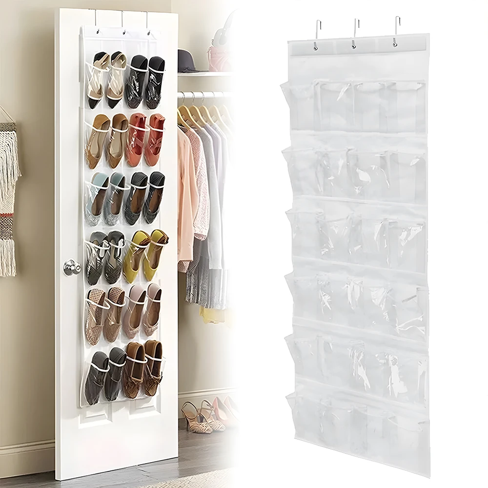 24 Pockets Shoes Rack Organizer Wall-mounted Sundries Organizers Holder Pocket Storage Shoerack Bedroom Closets Shoes Hanger
24 Pockets Shoes Rack Organizer Wall-mounted Sundries Organizers Holder Pocket Storage Shoerack Bedroom Closets Shoes Hanger