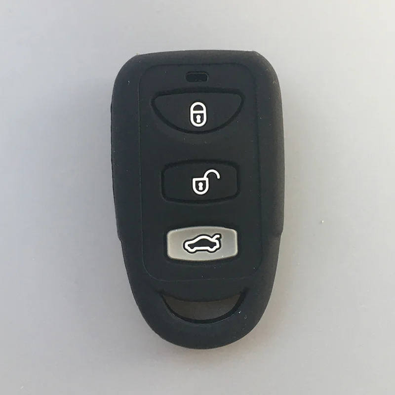 Silicone rubber car Key Case Cover Shell For Hyundai Sonata Santa Fe Elantra tucson for Kia Forte Soul Rio 3 button Key case
Silicone rubber car Key Case Cover Shell For Hyundai Sonata Santa Fe Elantra tucson for Kia Forte Soul Rio 3 button Key case