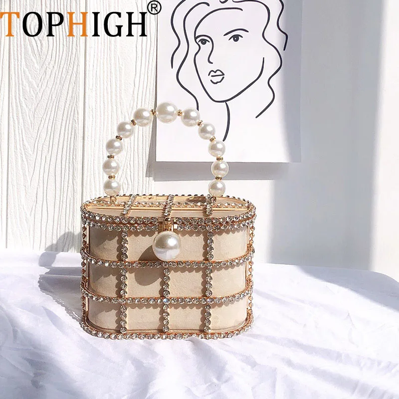 Женский Вечерний Клатч TOPHIGH, с жемчугом, роскошный ажурный клатч с металлическим корпусом и стразами, популярная женская сумка-тоут для свад...
Женский Вечерний Клатч TOPHIGH, с жемчугом, роскошный ажурный клатч с металлическим корпусом и стразами, популярная женская сумка-тоут для свад...