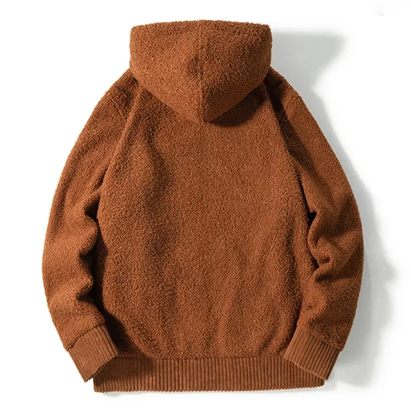 2022New Men Winter Long Sleeve Pockets Fleece Warm Hooded Loose Plus Size Coat Men Clothes Fashionable Men's Winter Jacket
2022New Men Winter Long Sleeve Pockets Fleece Warm Hooded Loose Plus Size Coat Men Clothes Fashionable Men's Winter Jacket