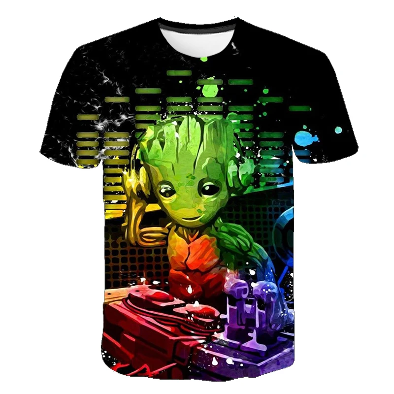 Disney Mαrvel Hero Groot 3D T-shirt For Boys Girls Summer Children's Clothes Short-Sleeved Breathable Cartoon Print Tops 3-14Y
Disney Mαrvel Hero Groot 3D T-shirt For Boys Girls Summer Children's Clothes Short-Sleeved Breathable Cartoon Print Tops 3-14Y