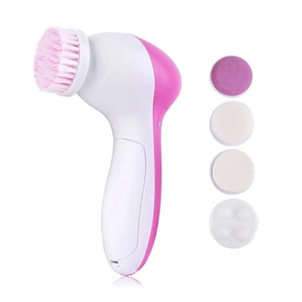 Women 5 in 1 Electric Face Washing Brush Machine Girls Facial Pore Cleaner Body Cleansing Massage Mini Skin Care Tools
Women 5 in 1 Electric Face Washing Brush Machine Girls Facial Pore Cleaner Body Cleansing Massage Mini Skin Care Tools