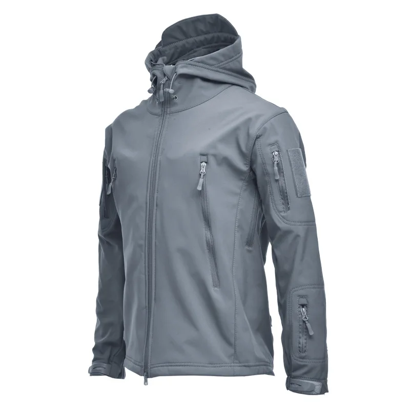 Men Camouflage Jacket Shark Soft Shell Military Tactical Jacket Big Size Men Waterproof Warm Windbreaker Army Clothing S-4XL
Men Camouflage Jacket Shark Soft Shell Military Tactical Jacket Big Size Men Waterproof Warm Windbreaker Army Clothing S-4XL