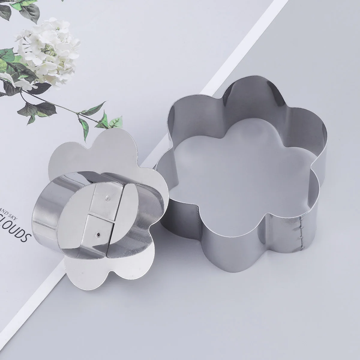 2 Pcs Cookie Cake Cookie Molds Flower Cake Rings Biscuit Fondant Cutters Cute Cookie Cutters Ring Cookie
2 Pcs Cookie Cake Cookie Molds Flower Cake Rings Biscuit Fondant Cutters Cute Cookie Cutters Ring Cookie