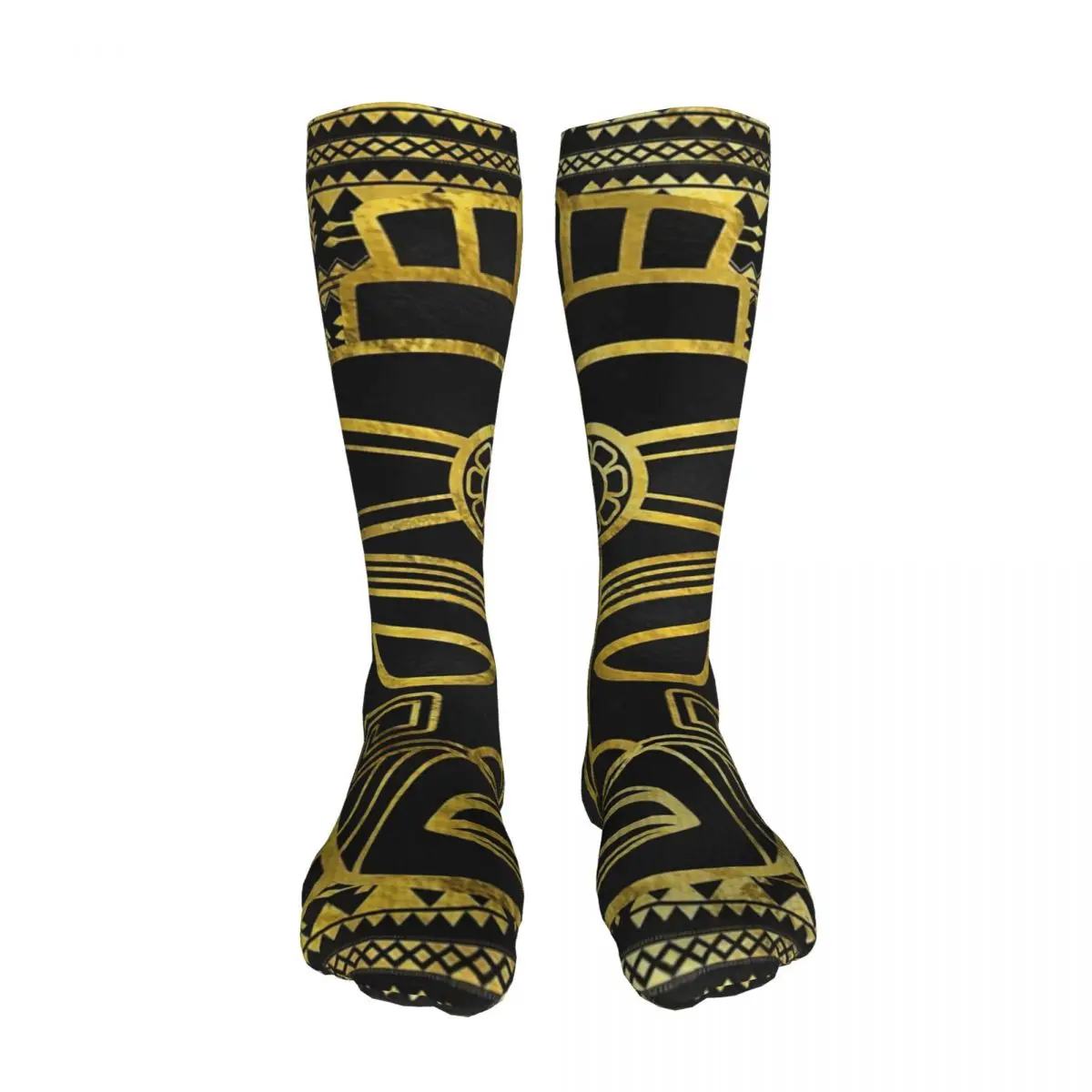 Gold Aztec Inca Mayan Mask stockings Thickened thermal stockings Men's and women's stockings, For Unisex
Gold Aztec Inca Mayan Mask stockings Thickened thermal stockings Men's and women's stockings, For Unisex