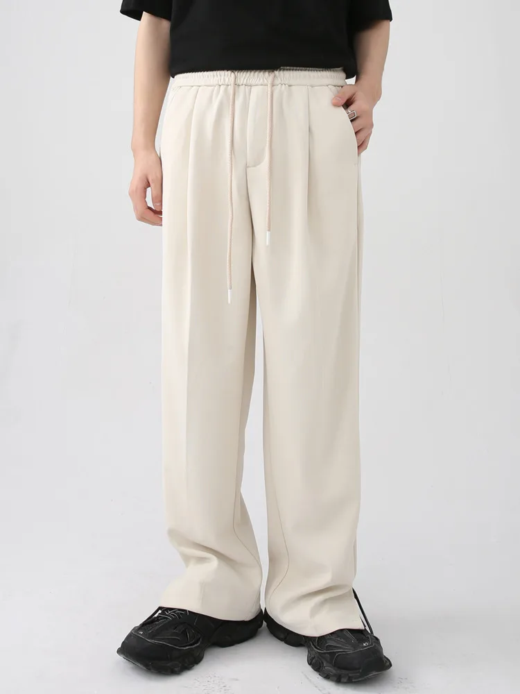 SYUHGFA Men Clothing 2022 Autumn Solid Color Wide Leg Pants For Couple Elastic Waist Causal Drawstring Loose Sportwear Trousers
SYUHGFA Men Clothing 2022 Autumn Solid Color Wide Leg Pants For Couple Elastic Waist Causal Drawstring Loose Sportwear Trousers