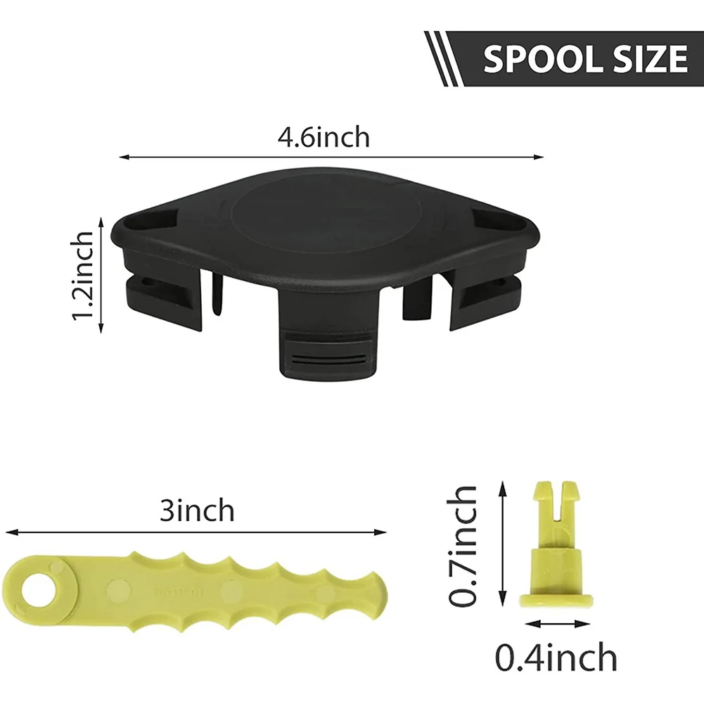 For Ryobi ACFHRL2 Polycarbonate Bladed Trimmer Head 18-Volt 24-Volt 40-Volt RY40210 RY40210A Strimmers Garden Supplies
For Ryobi ACFHRL2 Polycarbonate Bladed Trimmer Head 18-Volt 24-Volt 40-Volt RY40210 RY40210A Strimmers Garden Supplies