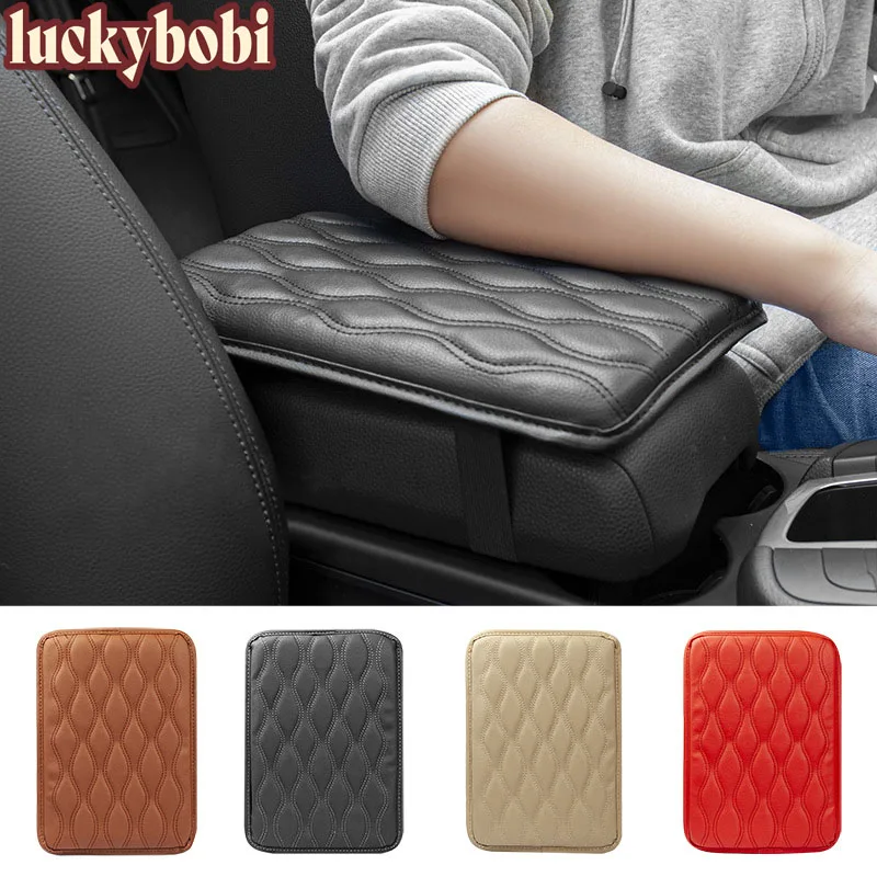 Universal Wave Embroider PU Leather Car Armrest Mat Center Console Arm Rest Protection Cushion Auto Armrests Storage Box Cover
Universal Wave Embroider PU Leather Car Armrest Mat Center Console Arm Rest Protection Cushion Auto Armrests Storage Box Cover