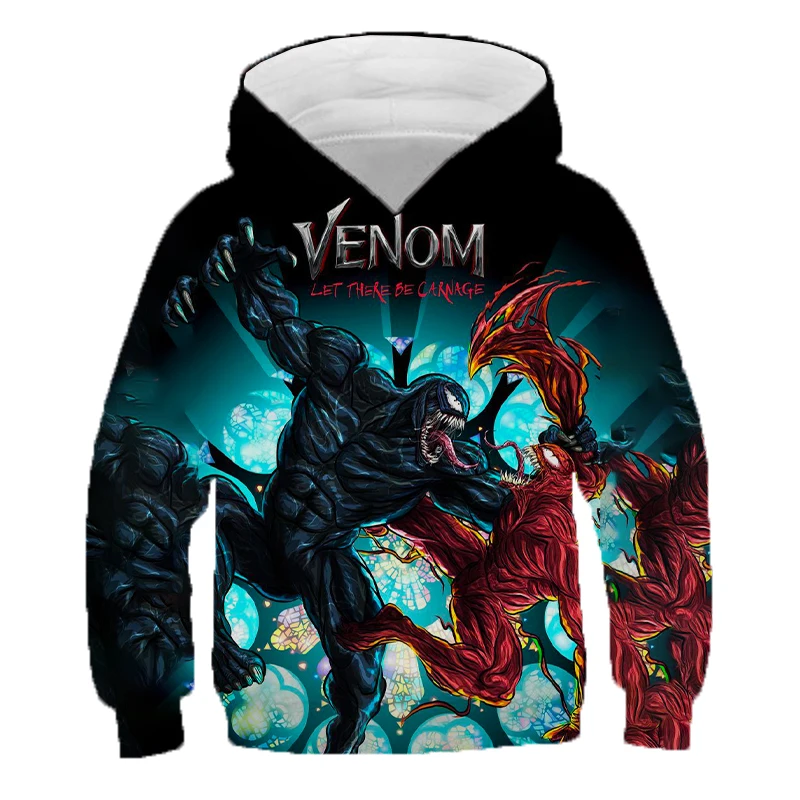 2022 New Venom Hoodies Fashion Men Women Children Casual 3d Print Sweatshirt Cool Pullover Tops Unisex Clothes Marvel- Hoodie
2022 New Venom Hoodies Fashion Men Women Children Casual 3d Print Sweatshirt Cool Pullover Tops Unisex Clothes Marvel- Hoodie