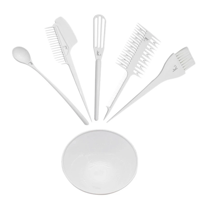 Professional 6Pcs/1 Set Hair Dye Kit DIY Salon Hair Color Brush And Bowl Set Hairdresser Dye Hair Tool
Professional 6Pcs/1 Set Hair Dye Kit DIY Salon Hair Color Brush And Bowl Set Hairdresser Dye Hair Tool