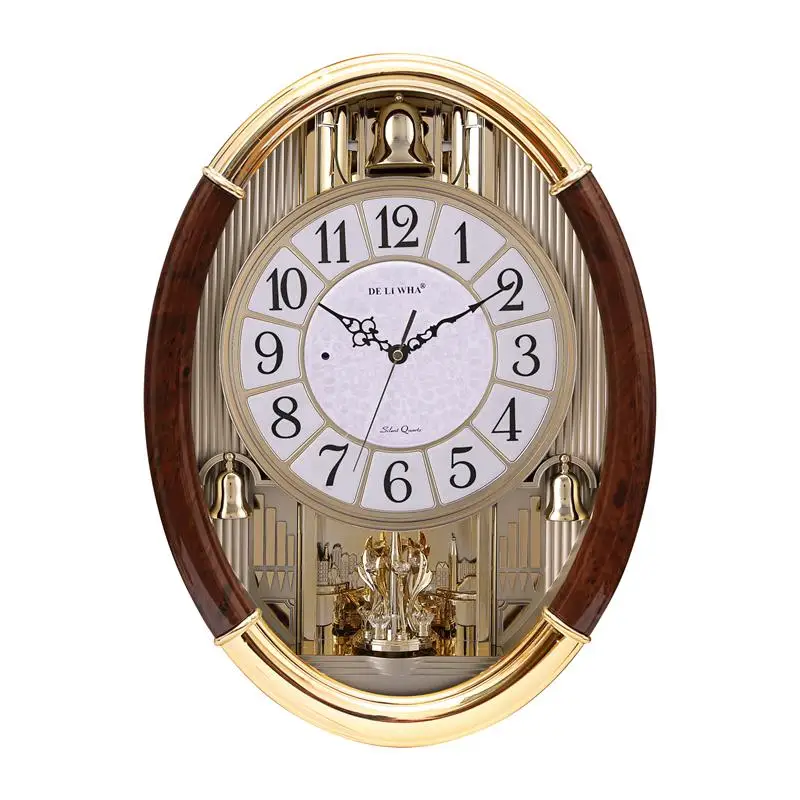 Simple Large Wall Clock Personality Golden Bell European Style Creative Mute Modern Living Room American Quartz Clock Decor Home
Simple Large Wall Clock Personality Golden Bell European Style Creative Mute Modern Living Room American Quartz Clock Decor Home
