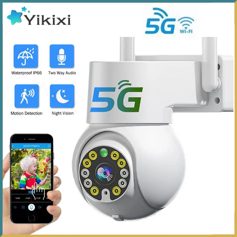 2MP 5G Surveillance IP Cameras 1080P Vision Full Color Digital Zoom Wireless Camara Vigilancia Wifi Monitor Outdoor Waterproof
2MP 5G Surveillance IP Cameras 1080P Vision Full Color Digital Zoom Wireless Camara Vigilancia Wifi Monitor Outdoor Waterproof