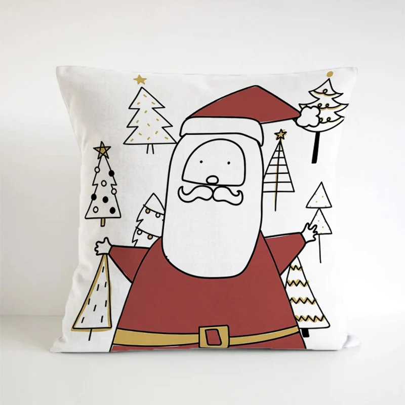 Christmas Pillowcase Cushion Covers Gift Pillow Short Plush Decorative Pillows for Sofa Square Cushions Double-Sided Pillowcases
Christmas Pillowcase Cushion Covers Gift Pillow Short Plush Decorative Pillows for Sofa Square Cushions Double-Sided Pillowcases