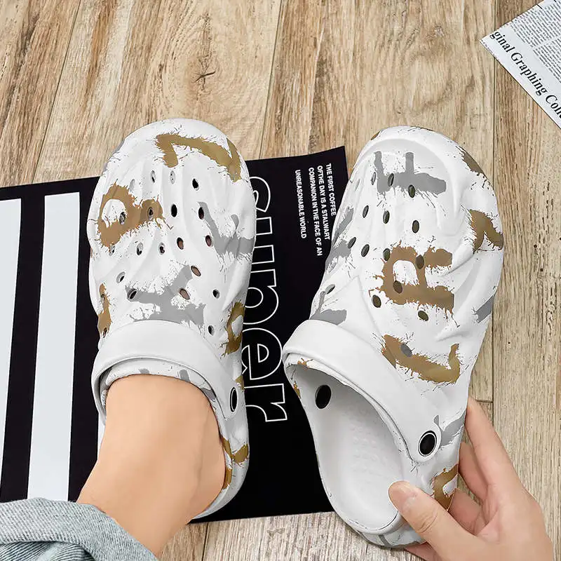 Men Sandal Daddy Men's Leather Flip Flops Most Popular Style White Heel Anti-Slip Man Sneakers Sneakersy Tennis Massive Sole
Men Sandal Daddy Men's Leather Flip Flops Most Popular Style White Heel Anti-Slip Man Sneakers Sneakersy Tennis Massive Sole