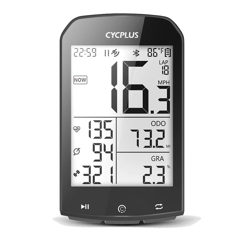 Велосипедный GPS-Спидометр CYCPLUS M1, 1 шт., черный велосипедный компьютер, Bluetooth 4,0, одометр, водонепроницаемые велосипедные аксессуары
Велосипедный GPS-Спидометр CYCPLUS M1, 1 шт., черный велосипедный компьютер, Bluetooth 4,0, одометр, водонепроницаемые велосипедные аксессуары
