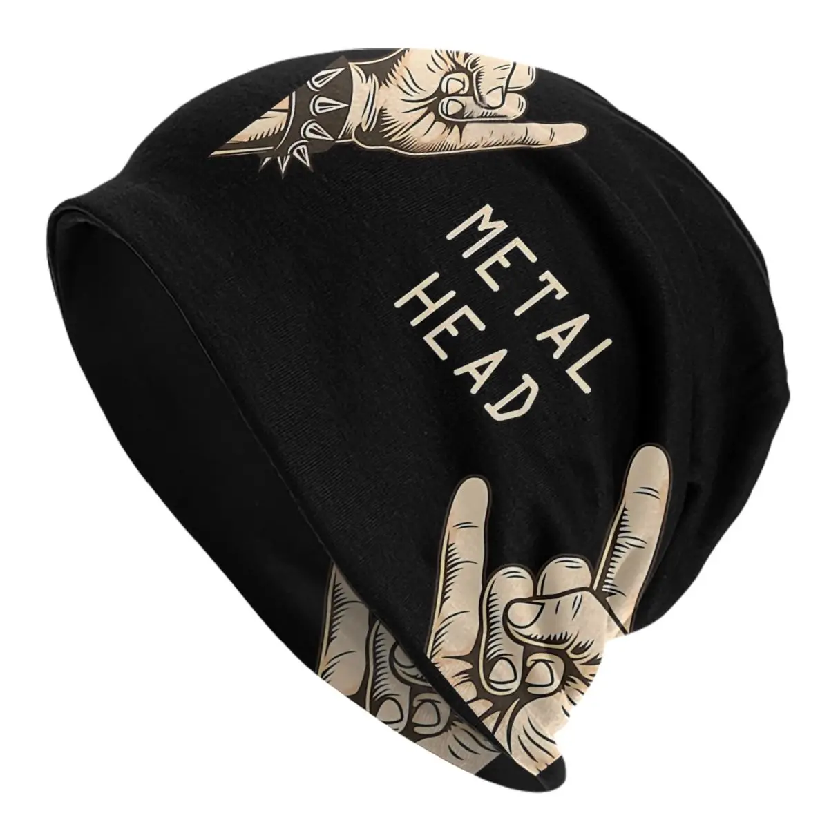 Bonnet Hats Black Heavy Metal Men Women's Metalhead Art Cap Hip Hop Skullies Beanies Caps
Bonnet Hats Black Heavy Metal Men Women's Metalhead Art Cap Hip Hop Skullies Beanies Caps