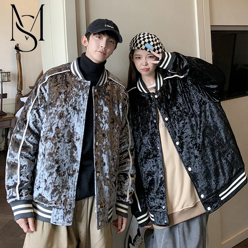 men's WEAR A kind of Fashion Couple baseball suit 2022 Autumn. winter Thickened cotton-padded Jacket Street. Hip-hop loose
men's WEAR A kind of Fashion Couple baseball suit 2022 Autumn. winter Thickened cotton-padded Jacket Street. Hip-hop loose