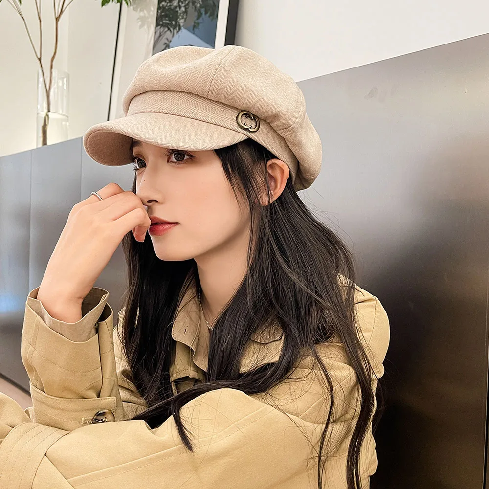 2022 girlTrendy Octagonal cap Casual Military Caps Woman Cotton Beret Hats Captain Cap Trucker Vintage Sport Women's fedora Hat
2022 girlTrendy Octagonal cap Casual Military Caps Woman Cotton Beret Hats Captain Cap Trucker Vintage Sport Women's fedora Hat