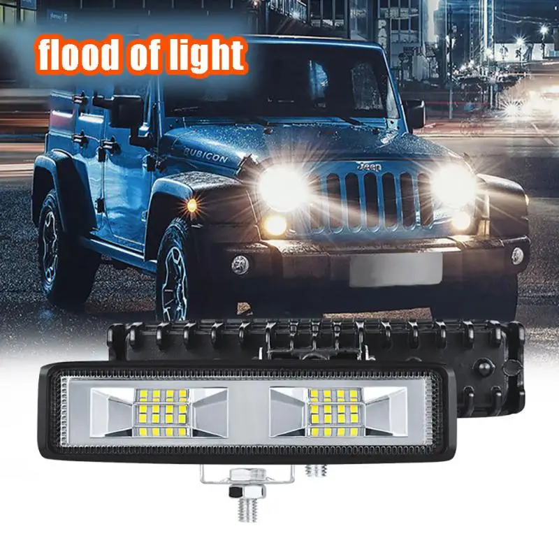 Car LED Long Bright One-line Single Row 48W16 Bead Work Light Auxiliary Light Off-road Vehicle Light Auto Car Modified Lamp
Car LED Long Bright One-line Single Row 48W16 Bead Work Light Auxiliary Light Off-road Vehicle Light Auto Car Modified Lamp