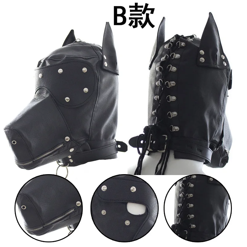 Сексуальная черная маска для эротического бондажа с фиксируемыми плюшевыми перчатками, наручники для пар, фетиш, БДСМ, игры для взрослых