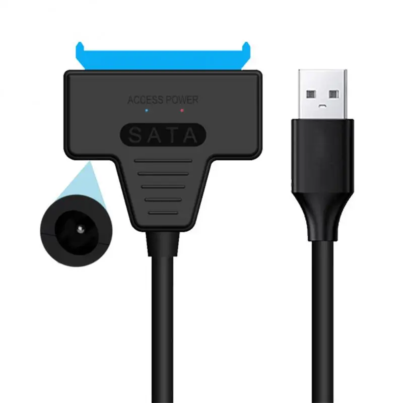 SATA к USB 3,0/2,0 кабель до 6 Гбит/с для 2,5 дюймового внешнего жесткого диска SSD жесткого диска SATA 3 22-контактный адаптер USB 3,0 к Sata III шнур
SATA к USB 3,0/2,0 кабель до 6 Гбит/с для 2,5 дюймового внешнего жесткого диска SSD жесткого диска SATA 3 22-контактный адаптер USB 3,0 к Sata III шнур