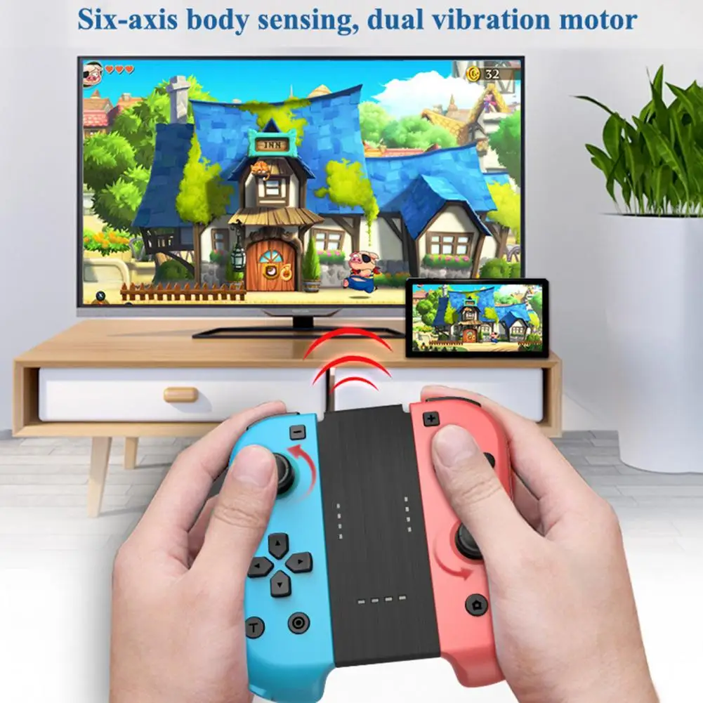 Wireless Controller Portable Long Battery Life 450mAh Long Transmission Distance Game Controller
Wireless Controller Portable Long Battery Life 450mAh Long Transmission Distance Game Controller