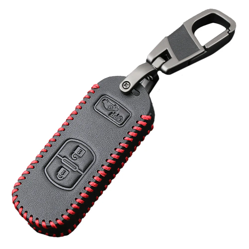 1x Leather Remote Key Case Fob Shell Cover Skin Holder For Mazda CX-3 CX5 CX-5 Replacement Accessories
1x Leather Remote Key Case Fob Shell Cover Skin Holder For Mazda CX-3 CX5 CX-5 Replacement Accessories