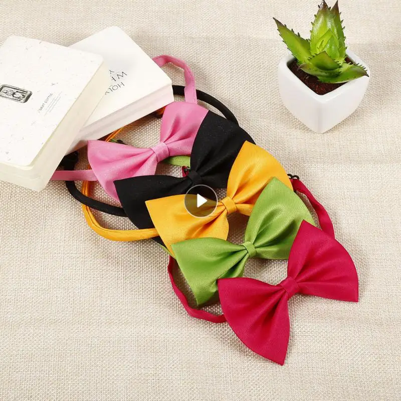 Pet Dog Cat Necklace Pet Dog Bow Tie Dog Pet Supplies Ties Collar Colorful Strap For Cat Collar Solid Color Dog Bowknot Decorate
Pet Dog Cat Necklace Pet Dog Bow Tie Dog Pet Supplies Ties Collar Colorful Strap For Cat Collar Solid Color Dog Bowknot Decorate