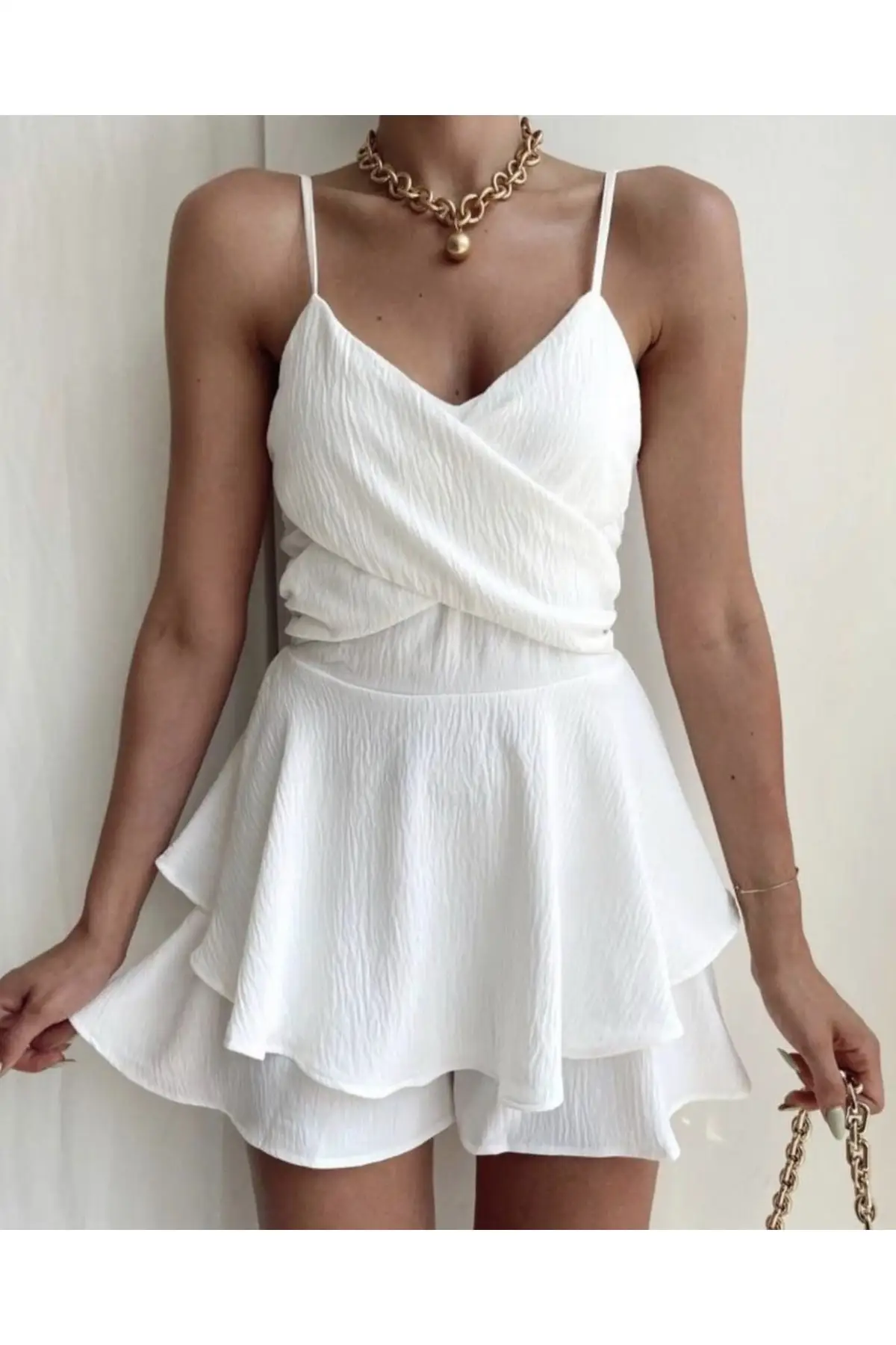 Women's Overalls White Jumpsuit Style Hot Casual Sleeveless Loose Baggy Trousers Jumpsuit Jumpsuit Pants Romper Jumpsuit Jumpsuit
Women's Overalls White Jumpsuit Style Hot Casual Sleeveless Loose Baggy Trousers Jumpsuit Jumpsuit Pants Romper Jumpsuit Jumpsuit