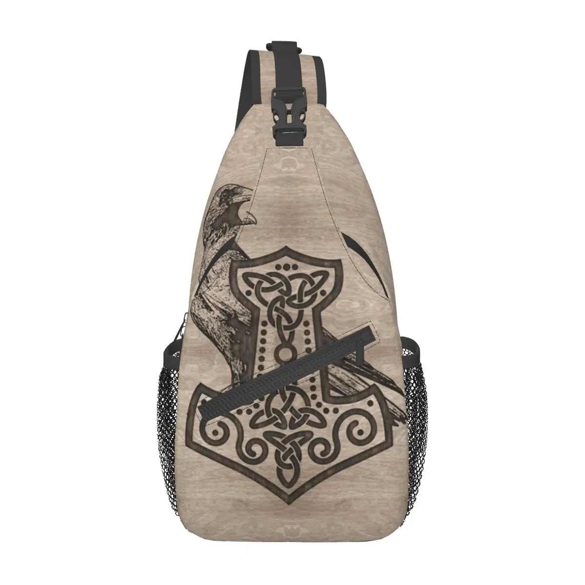 Mjolnir The Hammer Of Thor Crossbody Sling Bags SmallChest Bag Viking Shoulder Backpack Daypack for Hiking Travel Biking Satchel
Mjolnir The Hammer Of Thor Crossbody Sling Bags SmallChest Bag Viking Shoulder Backpack Daypack for Hiking Travel Biking Satchel