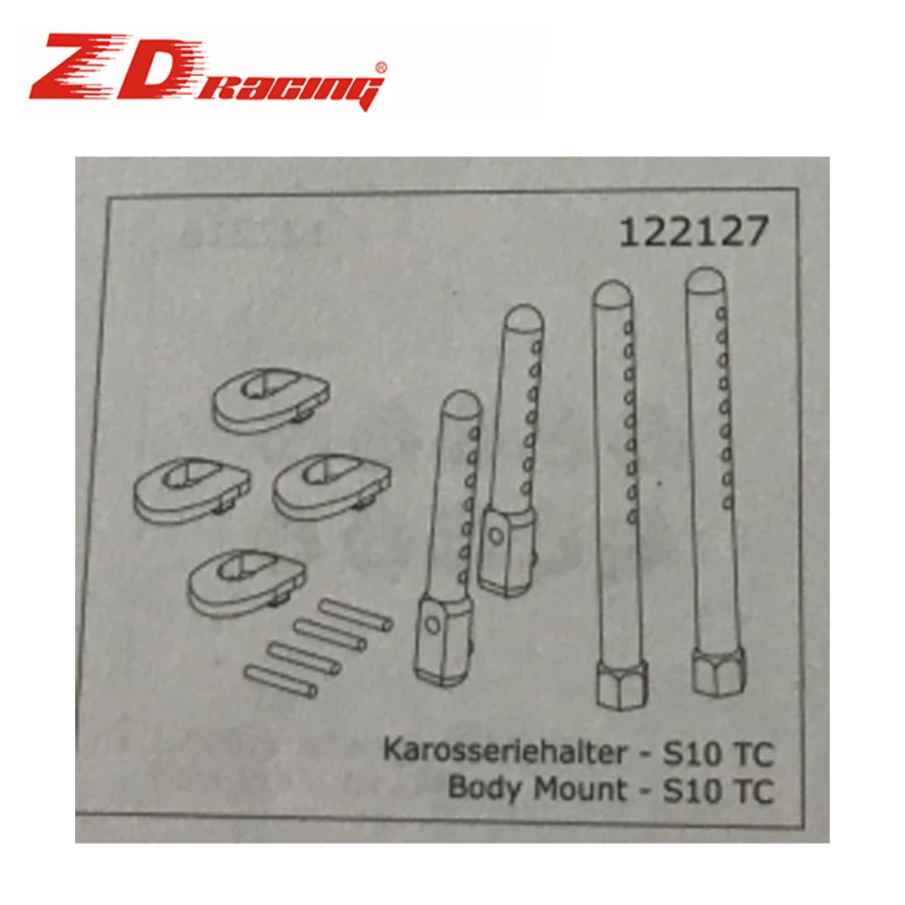 RC Model Parts ZD Racing RC Remote Control Model Car Original Parts 1/10 Flat Sports Car Shell Column 122127
RC Model Parts ZD Racing RC Remote Control Model Car Original Parts 1/10 Flat Sports Car Shell Column 122127