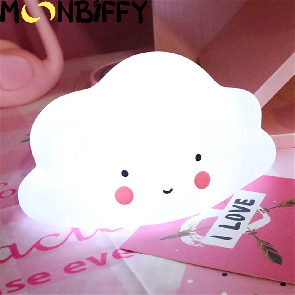Cloud Shape Button Battery Night Light Children Light Baby Nursery Lamp Bedroom Sleep for Children Girl Toy Christmas Gift
Cloud Shape Button Battery Night Light Children Light Baby Nursery Lamp Bedroom Sleep for Children Girl Toy Christmas Gift
