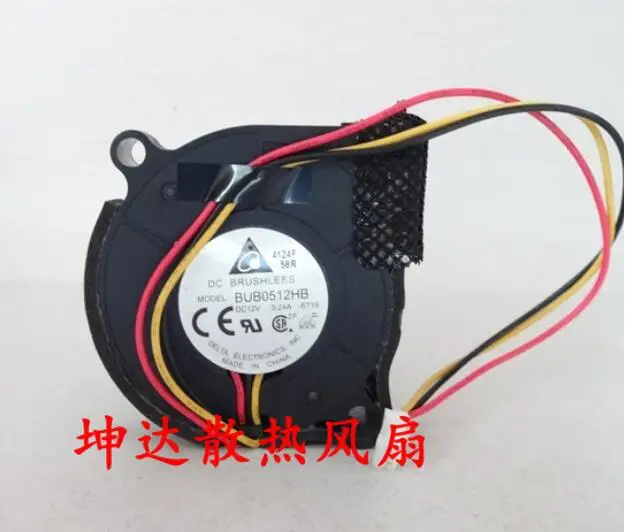 3-проводной серверный охлаждающий вентилятор Delta Electronics BUB0512HB, постоянный ток 24 В, 0,24 А, 50x50x15 мм
3-проводной серверный охлаждающий вентилятор Delta Electronics BUB0512HB, постоянный ток 24 В, 0,24 А, 50x50x15 мм