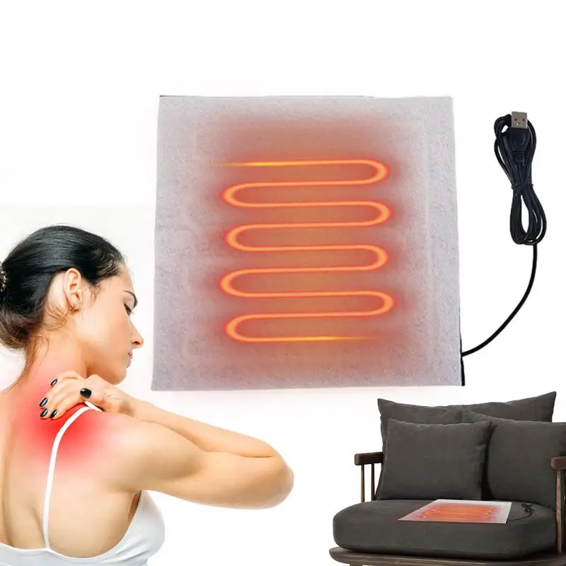 5V USB Heating Pad Hand Feet Warmer Film Waterproof Electric Cushion composite Fiber Warmer for Neck Shoulders Winter Relief
5V USB Heating Pad Hand Feet Warmer Film Waterproof Electric Cushion composite Fiber Warmer for Neck Shoulders Winter Relief