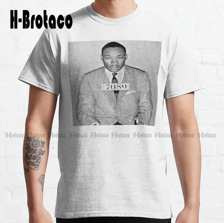 Классическая футболка Mlk Mugshot 1963, тренировочные рубашки для мужчин, высококачественные милые элегантные милые Мультяшные милые хлопковые ф...
Классическая футболка Mlk Mugshot 1963, тренировочные рубашки для мужчин, высококачественные милые элегантные милые Мультяшные милые хлопковые ф...