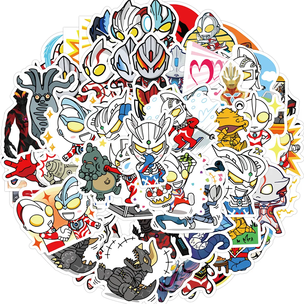 10/30/50pcs Cartoon Ultraman Stickers Anime Superhero Fighting Monsters Decals Graffiti Skateboard Phone Laptop Kids Sticker Toy
10/30/50pcs Cartoon Ultraman Stickers Anime Superhero Fighting Monsters Decals Graffiti Skateboard Phone Laptop Kids Sticker Toy