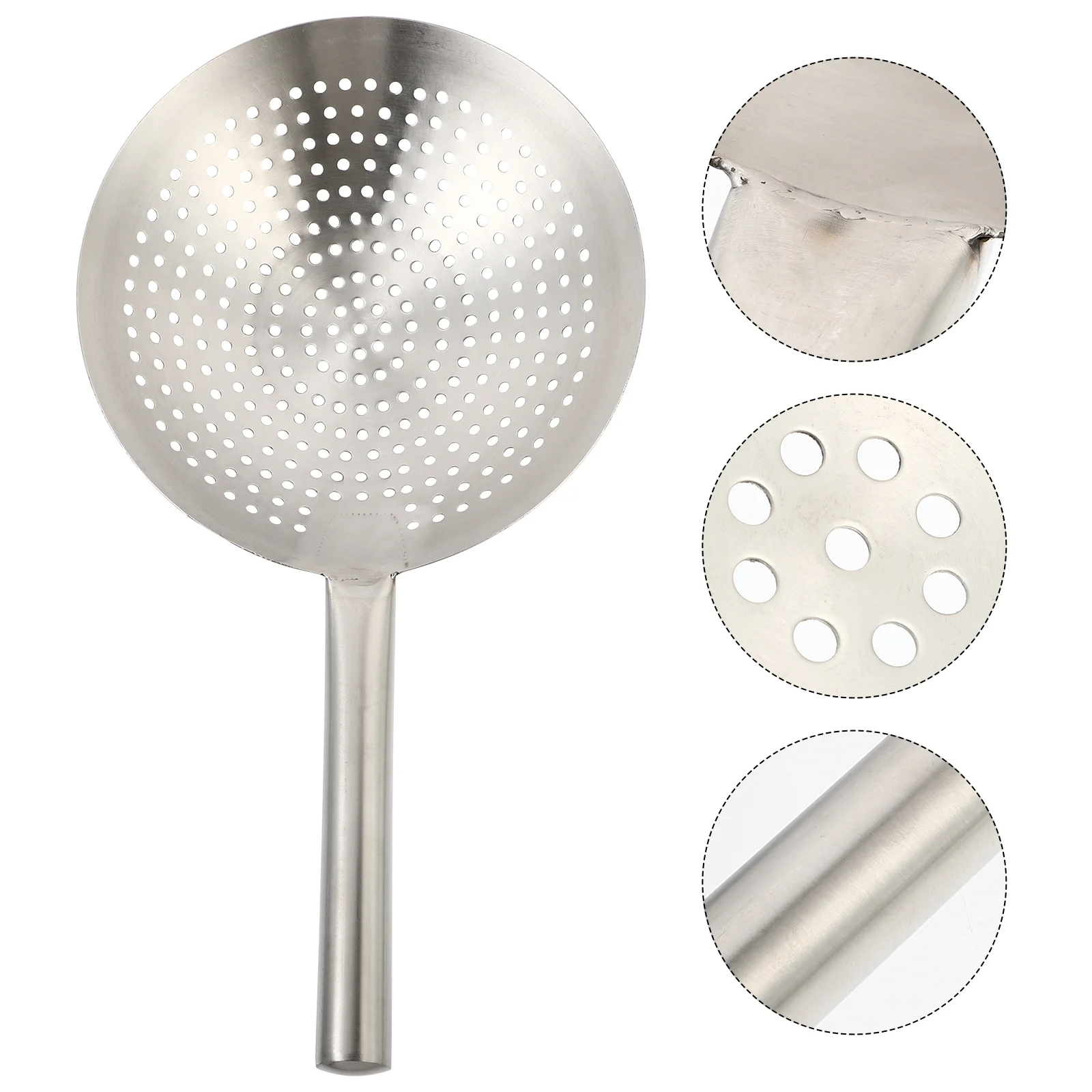 Strainer Spoon Skimmer Ladle Slotted Colander Kitchen Stainless Steel Filter Cooking Mesh Pasta Fry Frying Wire Metal Oil Basket
Strainer Spoon Skimmer Ladle Slotted Colander Kitchen Stainless Steel Filter Cooking Mesh Pasta Fry Frying Wire Metal Oil Basket